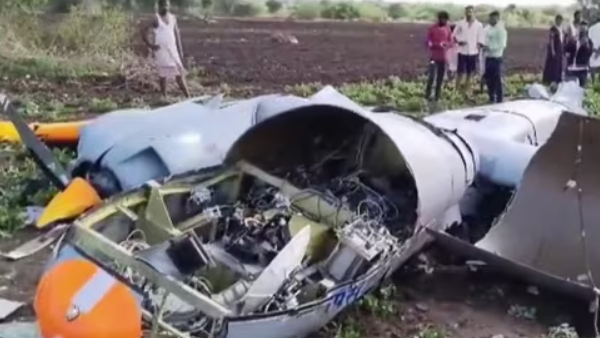 Unmanned testing aircraft crashes in a crashes during testing in Karnataka 
