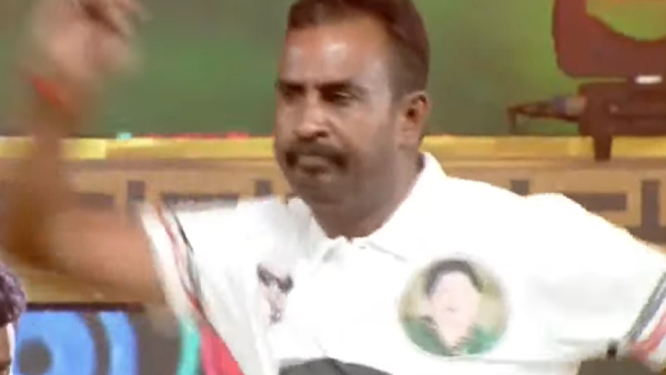 S.P.Velumani performs Oyilattam in AIADMK Maanaadu S.P.Velumani performs Oyilattam in AIADMK Maanaadu