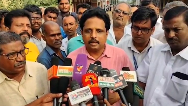 Madurai MP Su.Venkatesan condemns RPF for Madurai train Fire accident 