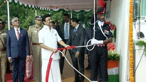 77th Independence day : Tamil Nadu CM MK Stalin strongly use Union of India 
