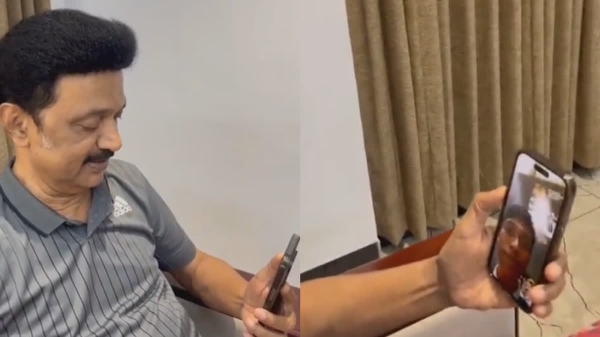 How did CM Stalin talk to chess sensation R Praggnanandha after FIDE World cup Finals? 