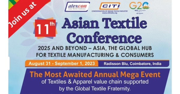 The Union Minister will participate in the Asian Textile Conference starting today in Coimbatore 