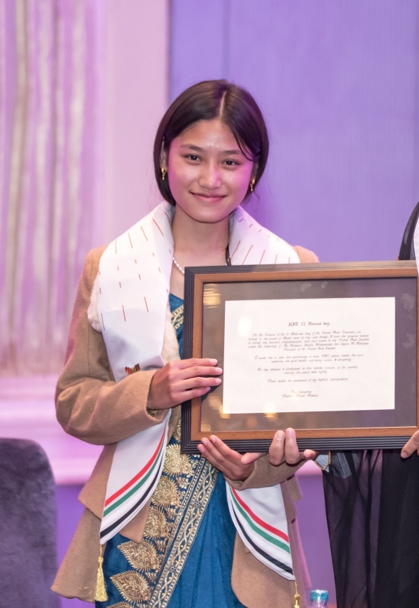 Nepali young girl Prakriti Malla,the awarded Best Hand Writing in the world; see here 