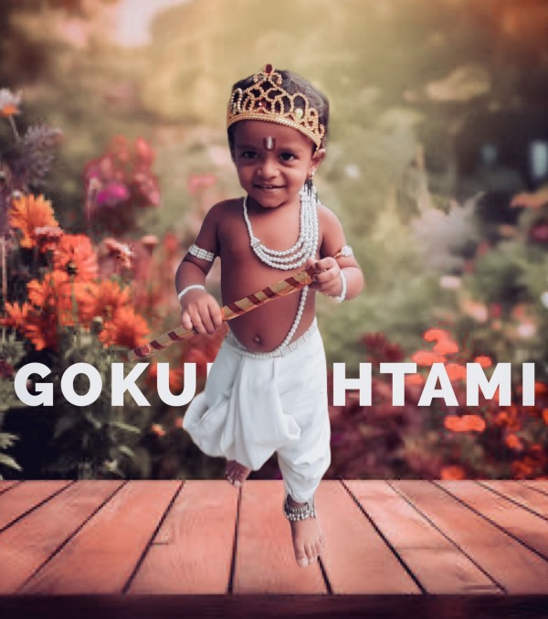 Krishna Jayanti celebration in all over India Oneindia family Kannan and Radha 