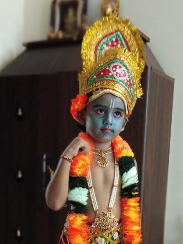 Krishna Jayanti celebration Tamil Nadu Kannan and Radha photos Oneindia Family viewers 