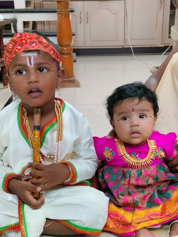 Krishna Jayanti celebration Tamil Nadu Kannan and Radha photos Oneindia Family viewers 