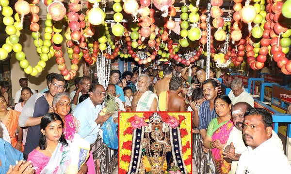 Vinayagar Chaturthi 2023: 75 kg kolukkatai padayal for Trichy malaikottai uchi pillaiyar Vinayagar Chaturthi 2023: 75 kg kolukkatai padayal for Trichy malaikottai uchi pillaiyar