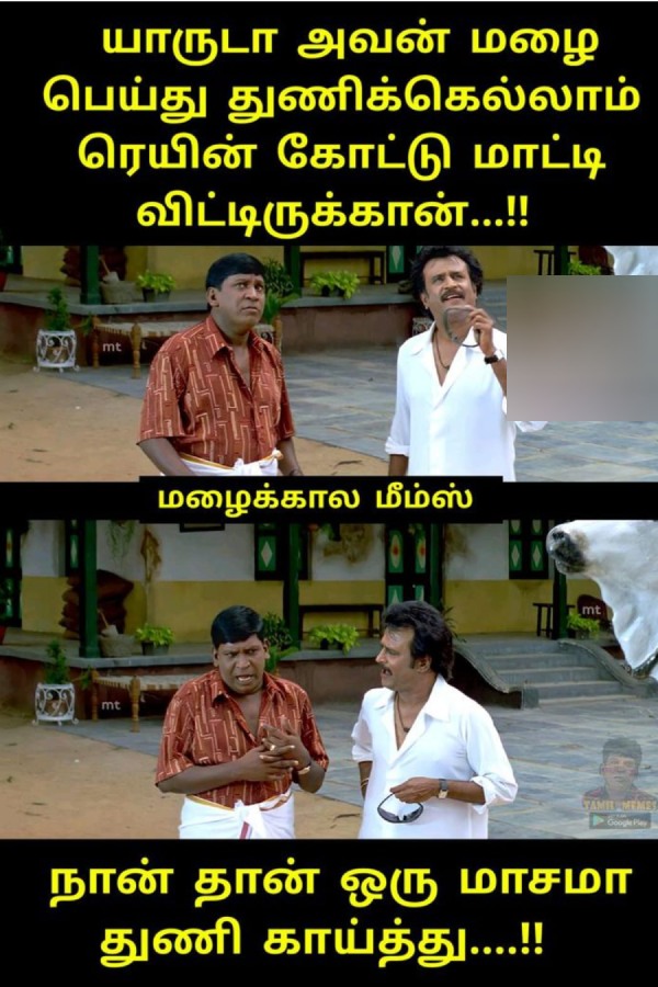 These are some jolly memes collections on rain
