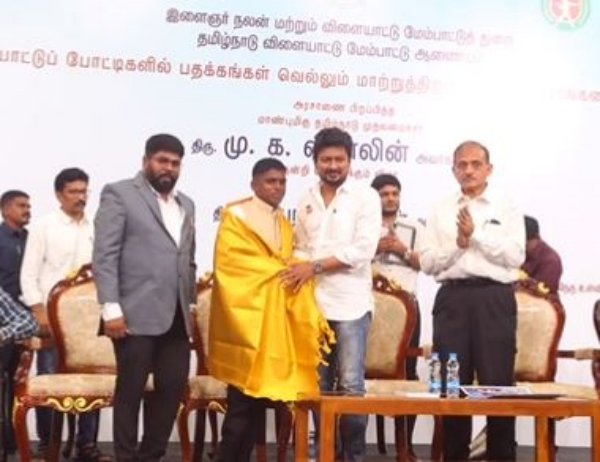 Chief Minister Stalin has issued an ordinance to provide incentives to disabled athletes