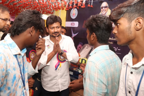 Minister Udayanithi Salem Adi Dravidar inspected the student hostel at midnight