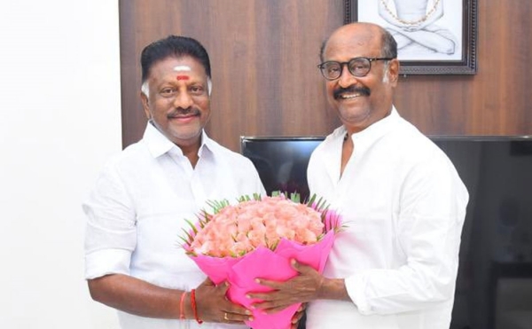 Why did Rajinikanth and OPS meet today? 
