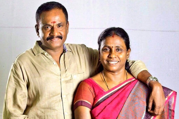 Actor Marimuthu married his uncles daughter 