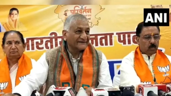  PoK will merge with India on its own: Union Minister Gen VK Singh