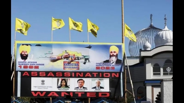 Canada: Shocking billboards advocate to kill of 3 Indian diplomats Canada: Shocking billboards advocate to kill of 3 Indian diplomats