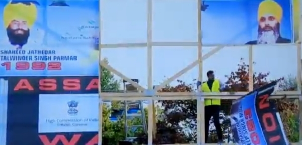 Canada: Shocking billboards advocate to kill of 3 Indian diplomats Canada: Shocking billboards advocate to kill of 3 Indian diplomats