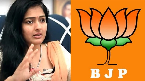 Gayatri Raghuram Criticizes TN BJPs seat sharing with AIADMK for 2024 parliamentary elections Gayatri Raghuram Criticizes TN BJPs seat sharing with AIADMK for 2024 parliamentary elections