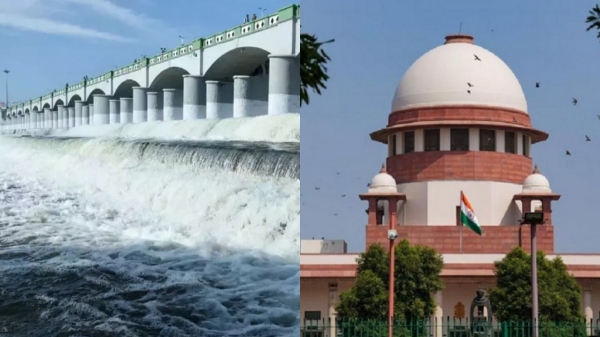 Hearing in the Supreme Court today on the petition filed by Tamilnadu on Cauvery water sharing 