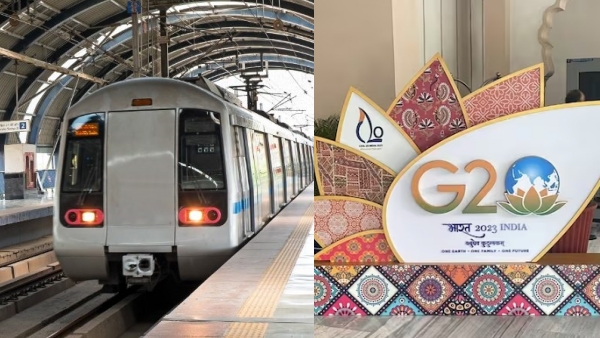Delhi Metro railway stations gates are closed due to G20 summit Delhi Metro railway stations gates are closed due to G20 summit