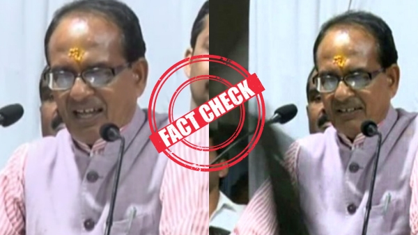 Fact check on the video that Slipper thrown at Madhya Pradesh Chief Minister Shivraj singh Chauhan 