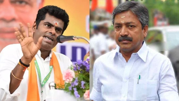 I was hold gun in this hand for 10 year: Annamalai responded furiously to admk ex minister cv shanmugam 