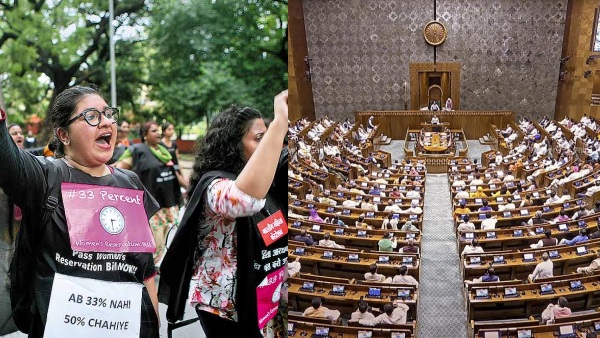 Who are the 2 MPS who casted against Women’s Reservation Bill voting in loksabha? 