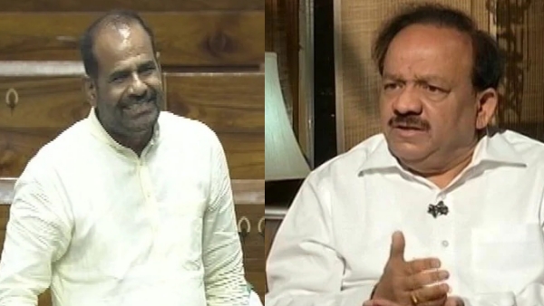 Harsh Vardhan, who was seen grinning when a BJP MP was abusing a member of parliament, clarifies 