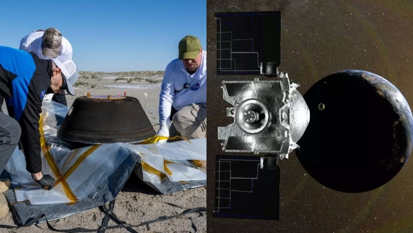  NASA Capsule With Bennu asteroid Returns safely To Earth