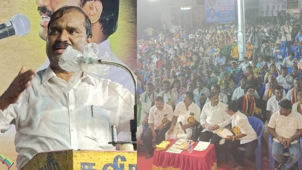 Velmurugan has vented his anger on Erode Corporation officials 