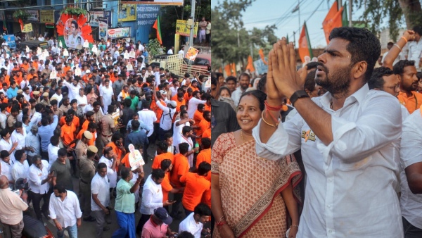Annamalai en mann en makkal padayatra postponed 