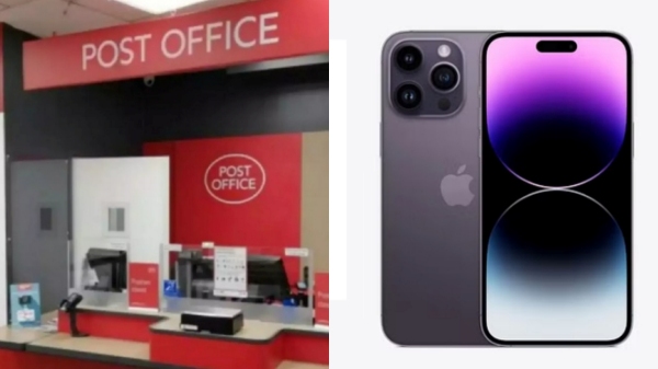 Message to get free iPhone 15 by clicking this link: Post Office Alert 