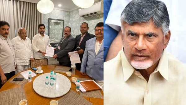 Andhra Pradesh CID Police sent Summon to Chandrababu Naidus Son Nara Lokesh for IRR Scam Andhra Pradesh CID Police sent Summon to Chandrababu Naidus Son Nara Lokesh for IRR Scam