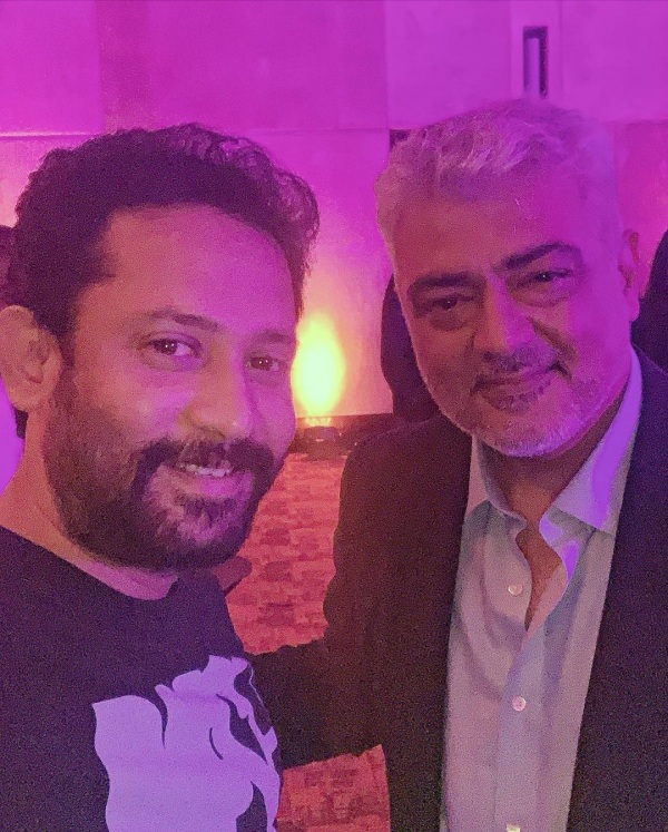 tamilum saraswathiyum serial actor Deepak Meet Actor Ajith Kumar