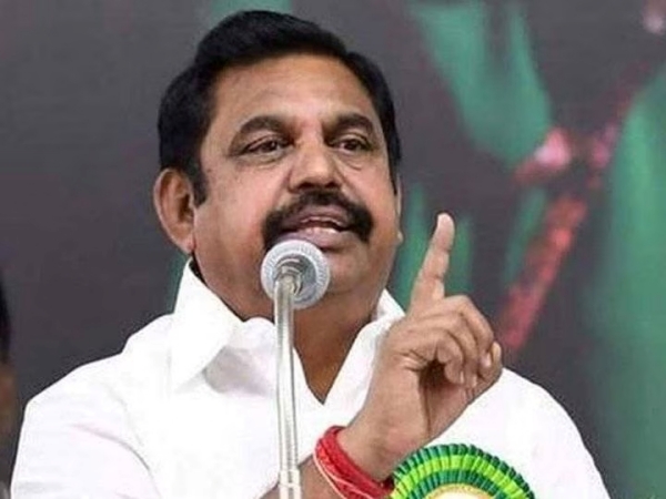 What does Edappadi Palanisamy not want AIADMK Members to talk about BJP anymore? 