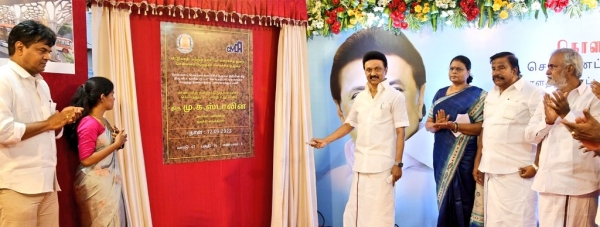 Amid Kilambakkam Bus Terminus Thiru Vi Ka Nagar Bus Stand to reach another level 