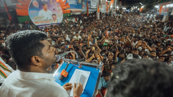 BJP Annamalai severely criticizes I Periyasamy and dmk ministers in padayatra BJP Annamalai severely criticizes I Periyasamy and dmk ministers in padayatra