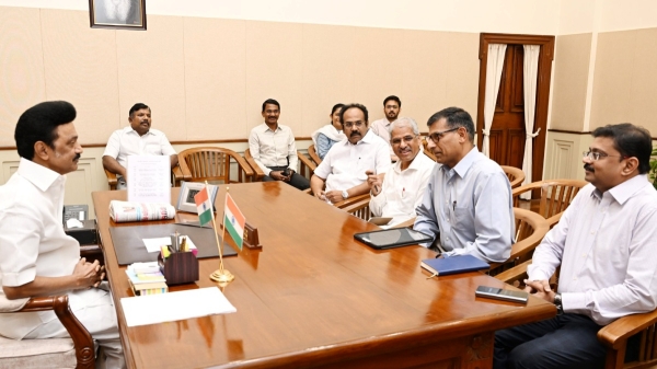 Raghuram rajan meets tamilnadu cm stalin today Raghuram rajan meets tamilnadu cm stalin today