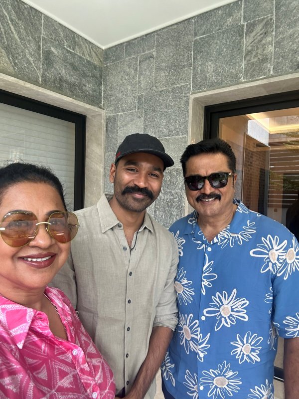 Dhanush who participated in Radhika Sarathkumars house planetarium