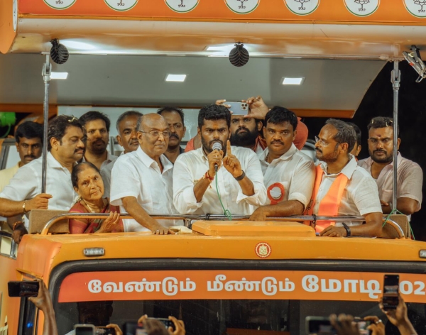 Sanatanam is to see human as human. But DMK only looks the welfare of his family: Annamalai speech 