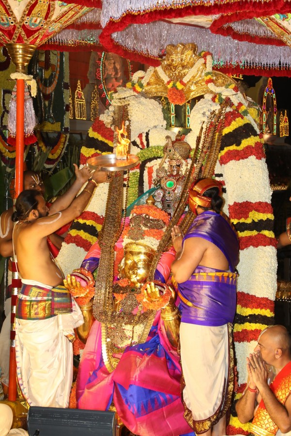 Thirumala Tirupati Brahmotsavam 2023 5 lakhs devotees witness Garuda vahana sevai 