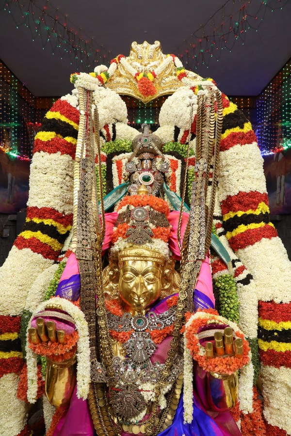 Thirumala Tirupati Brahmotsavam 2023 5 lakhs devotees witness Garuda vahana sevai 