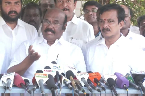 AIADMK not afraid of raids: Former minister Jayakumar says at press meet AIADMK not afraid of raids: Former minister Jayakumar says at press meet