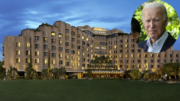  G20 summit; where Jo biden is going to stay in Delhi 