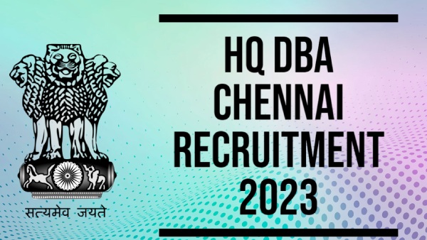 Jobs in HQ Dakshin Bharat Chennai, 12 vacancies, how to apply full details Jobs in HQ Dakshin Bharat Chennai, 12 vacancies, how to apply full details