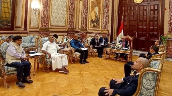 In Egypt capital Cairo, Speaker Appavu spoke about Thamirabarani civilization and the antiquity of Tamil. 