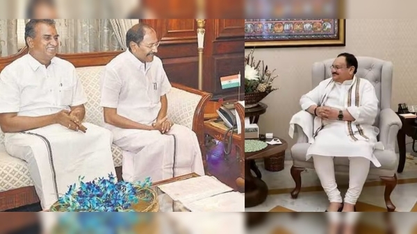 AIADMK leaders met BJP National President JP Nadda: they Complaint againt Annamalai 
