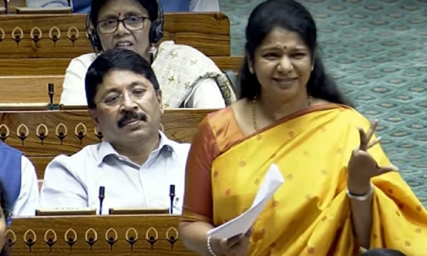 DMK MP Kanimozhi slams BJP during Womens Reservation Bill debate in Lok Sabha