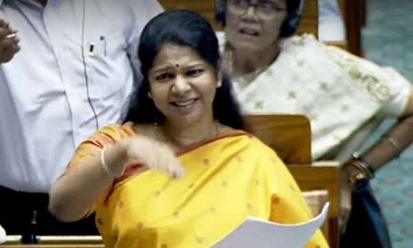 DMK MP Kanimozhi slams BJP during Womens Reservation Bill debate in Lok Sabha
