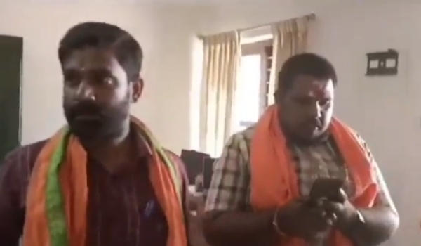Vinayagar Chaturthi : A Hindu Sena executive who was arrested at Nagercoil refused to go to jail Vinayagar Chaturthi : A Hindu Sena executive who was arrested at Nagercoil refused to go to jail