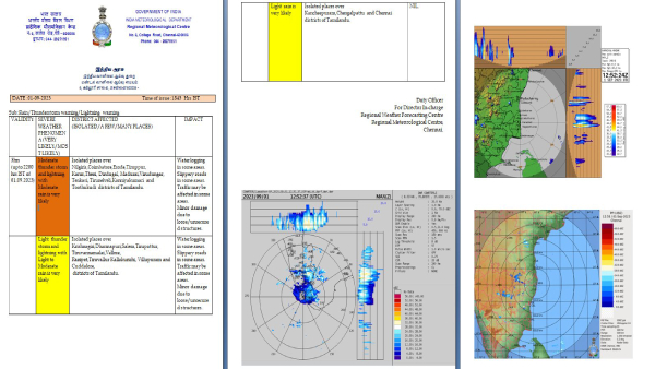 27 districts including chennai, madurai are expecting heavy rain for next 3 hours 