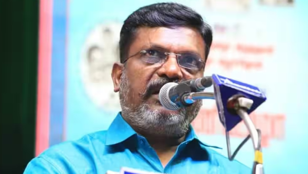 Amid of Thirumavalavan Speech Minister Ponmudi watched India-Pakistan cricket match on cell phone 